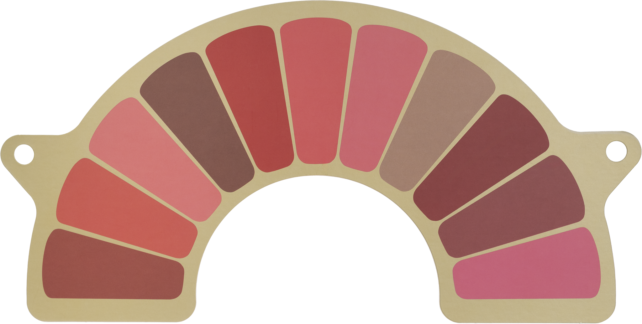 Mild Reds color analysis dial