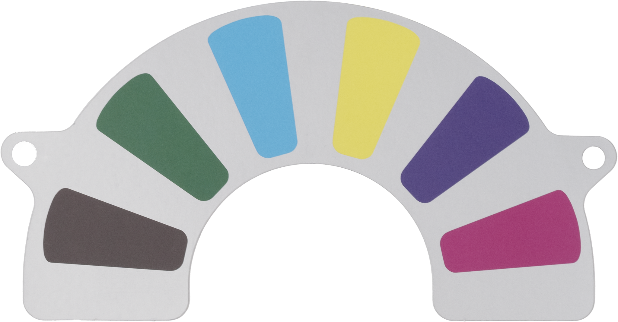 Winter color analysis dial